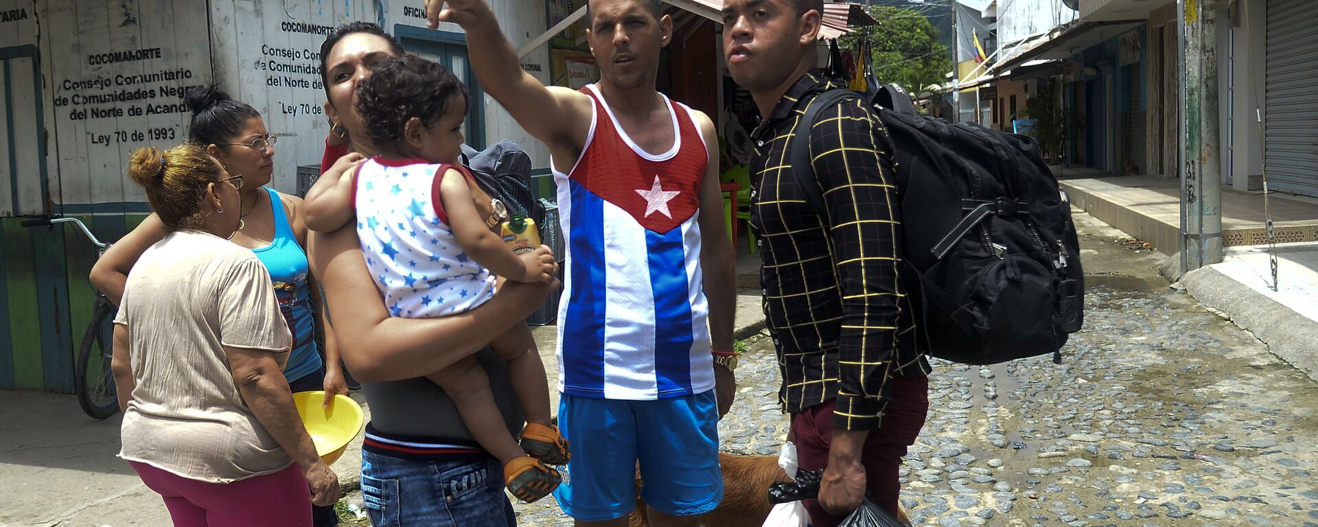 Migrantes cubanos en Colombia - Sputnik Mundo, 1920, 06.08.2021