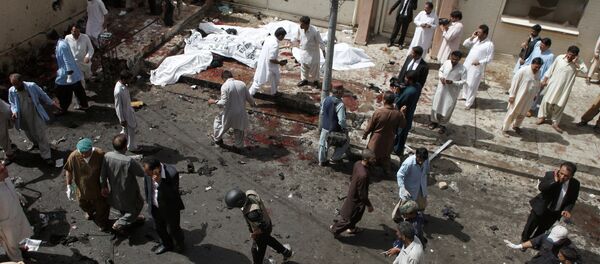 Ciudad de Quetta en Pakistán tras el atentado - Sputnik Mundo