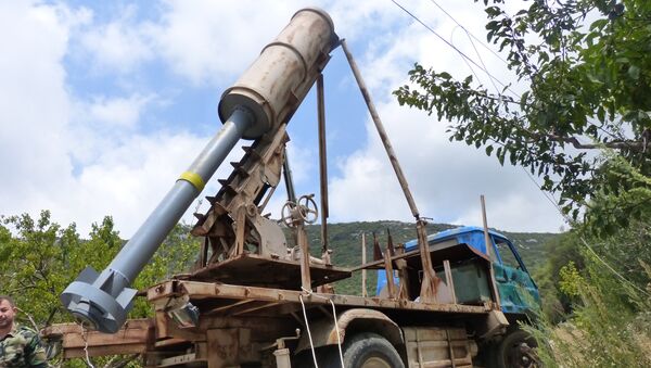 Uno de los sistemas de misiles descubierto por el Ejército sirio - Sputnik Mundo