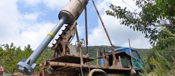 Uno de los sistemas de misiles descubierto por el Ejército sirio Uno de los sistemas de misiles descubierto por el Ejército sirio - Sputnik Mundo