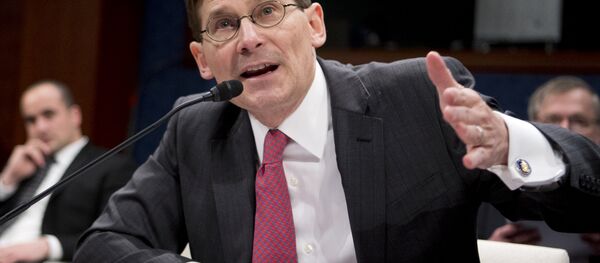 Michael Morell testifica ante el Senado en Washington, EEUU, 2 de abril de 2014 - Sputnik Mundo