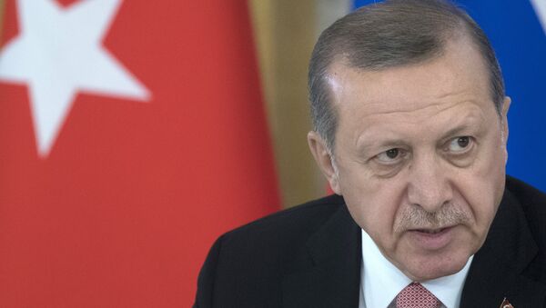 Recep Tayyip Erdogan, presidente de Turquía - Sputnik Mundo