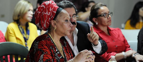 Piedad Córdoba, exsenadora de izquierda colombiana Piedad Córdoba, exsenadora de izquierda colombiana - Sputnik Mundo