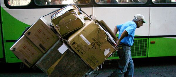 Un jubilado en Chile - Sputnik Mundo