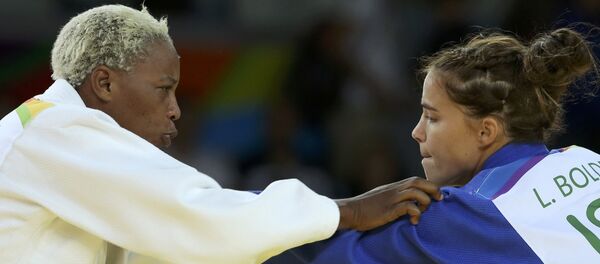 Yolande Bukasa, judoca refugiada - Sputnik Mundo