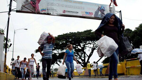 Frontera entre Colombia y Venezuela (archivo) - Sputnik Mundo