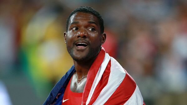 Justin Gatlin, atleta estadounidense - Sputnik Mundo