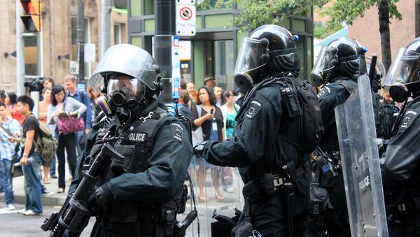 Policía de Canadá - Sputnik Mundo