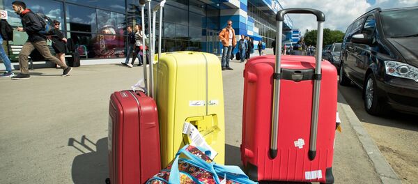 Equipaje de los turistas, Crimea - Sputnik Mundo
