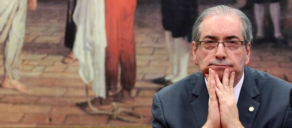 Eduardo Cunha, ex presidente de la Cámara de Diputados Eduardo Cunha, ex presidente de la Cámara de Diputados - Sputnik Mundo