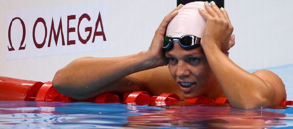 Yulia Efímova, nadadora rusa - Sputnik Mundo