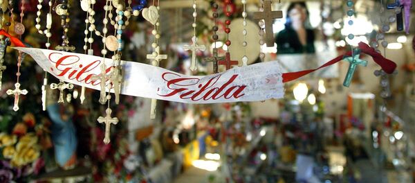 Santuario en honor de la cantante argentina Gilda - Sputnik Mundo