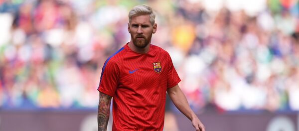 Lionel Messi, futbolista argentino - Sputnik Mundo