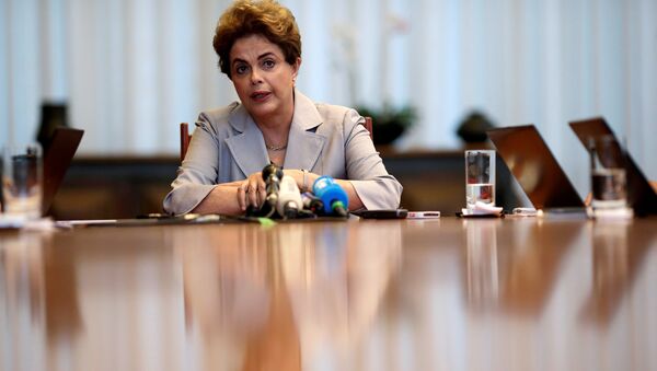 Dilma Rousseff, presidenta suspendida de Brasil - Sputnik Mundo