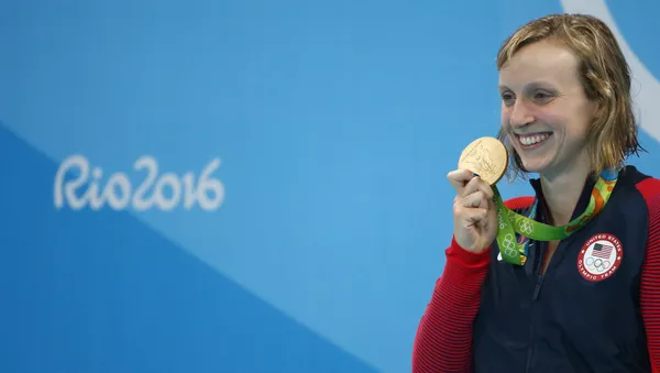 Katie Ledecky, nadadora estadounidense - Sputnik Mundo