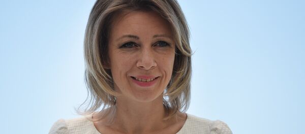 María Zajárova, portavoz del Ministerio de Exteriores de Rusia - Sputnik Mundo