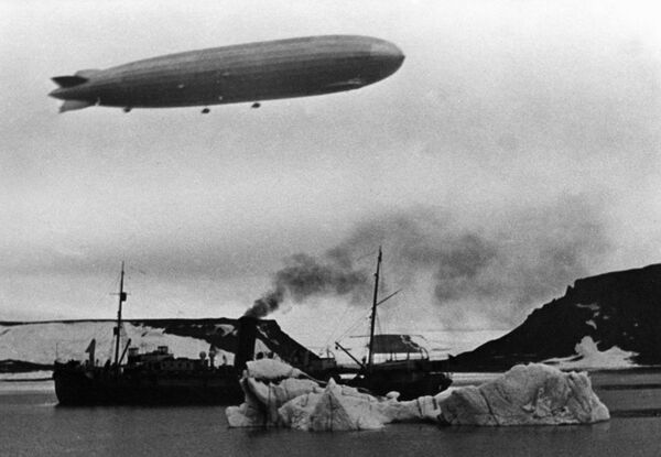 Dirigible alemán (1931) Dirigible alemán (1931) - Sputnik Mundo