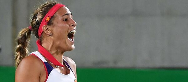 Monica Puig, tenista puertorriqueña - Sputnik Mundo