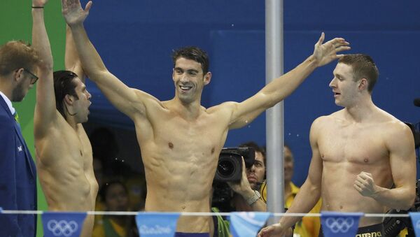 Selección de natación estadounidense - Sputnik Mundo