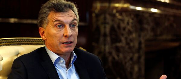 Mauricio Macri, presidente de Argentina - Sputnik Mundo