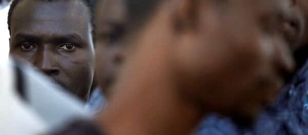 Los migrantes de Libia - Sputnik Mundo