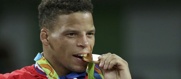 Ismail Borrero Molina, luchador grecorromano de Cuba - Sputnik Mundo