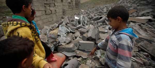 Niños en Yemen - Sputnik Mundo