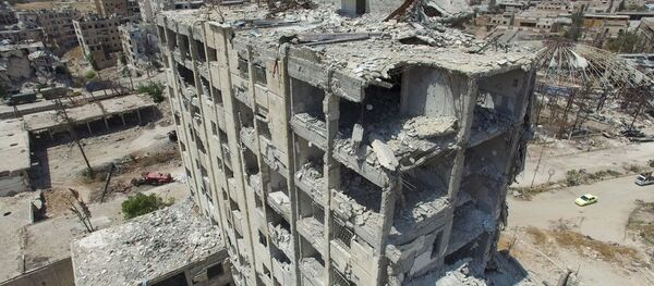 Alepo en ruinas: las imágenes desde el aire - Sputnik Mundo