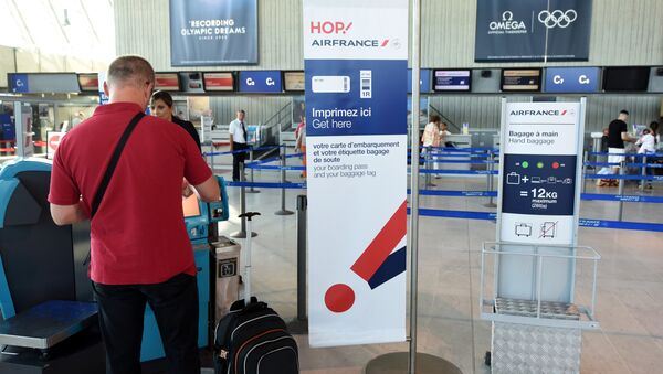 El aeropuerto de Niza (archivo) - Sputnik Mundo