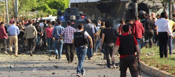 Atentado en Diyarbakir (archivo) - Sputnik Mundo