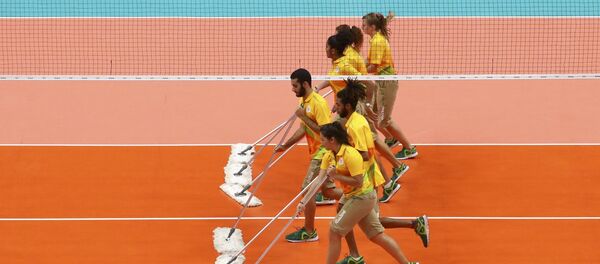 Voluntarios en los Juegos Olímpicos de Río - Sputnik Mundo