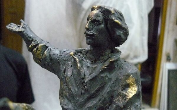 La maqueta del monumento a José Martí La maqueta del monumento a José Martí - Sputnik Mundo