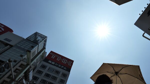 La ola de calor en Tokio, Japón - Sputnik Mundo
