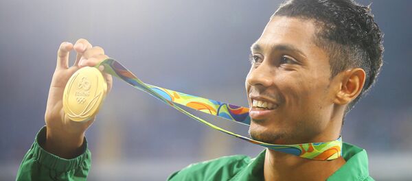El medallista de oro de Sudáfrica, Wayde van Niekerk - Sputnik Mundo