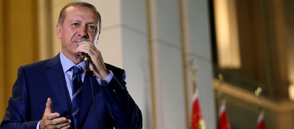 Recep Tayyip Erdogan, presidente de Turquía - Sputnik Mundo