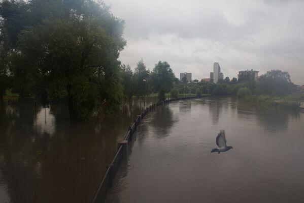 Las imágenes más espectaculares del 'diluvio' en Moscú Las imágenes más espectaculares del 'diluvio' en Moscú - Sputnik Mundo