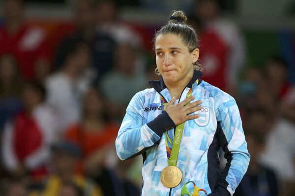 Paula Pareto, una judoca de Argentina, medalla de oro de Río - Sputnik Mundo