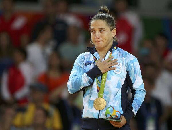 Paula Pareto, una judoca de Argentina - Sputnik Mundo