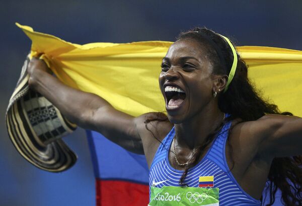 Caterine Ibargüen, atleta colombiana, medallista de oro olímpico - Sputnik Mundo