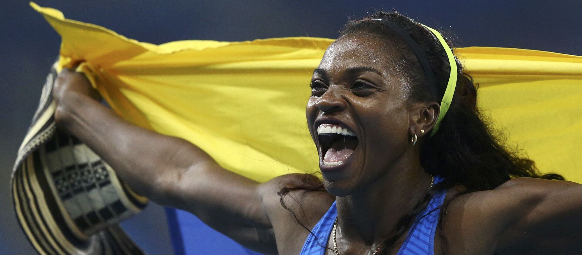 Caterine Ibargüen, atleta colombiana, medallista de oro olímpico - Sputnik Mundo, 1920, 16.08.2016