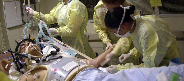 La unidad de cuidados intensivos - Sputnik Mundo