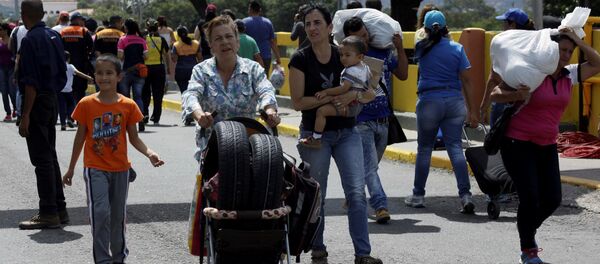 Frontera entre Venezuela y Colombia - Sputnik Mundo