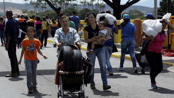 Frontera entre Venezuela y Colombia - Sputnik Mundo