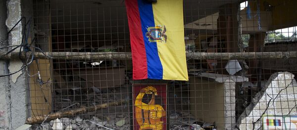 Consecuencias del terremoto en Ecuador - Sputnik Mundo