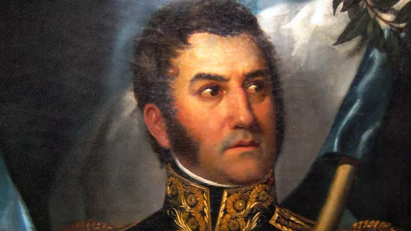 El retrato más canónico de José de San Martín.