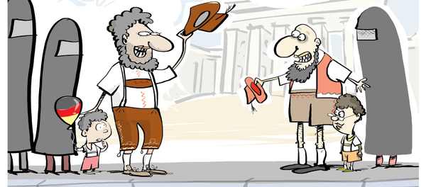 Refugiados comparten muchas opiniones con grupos ultraderechistas e islamófobos - Sputnik Mundo