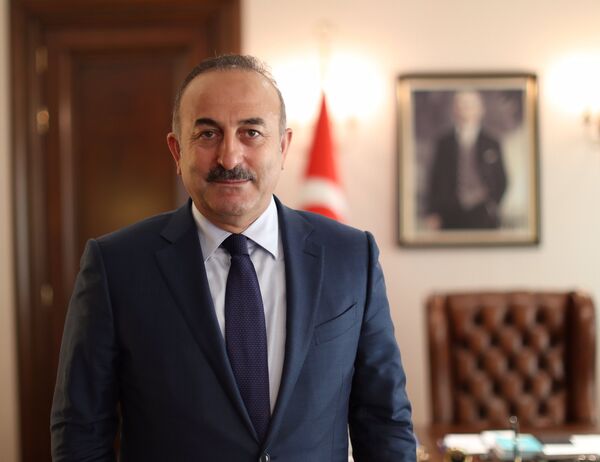 Mevlut Cavusoglu, el ministro de Exteriores de Turquía - Sputnik Mundo