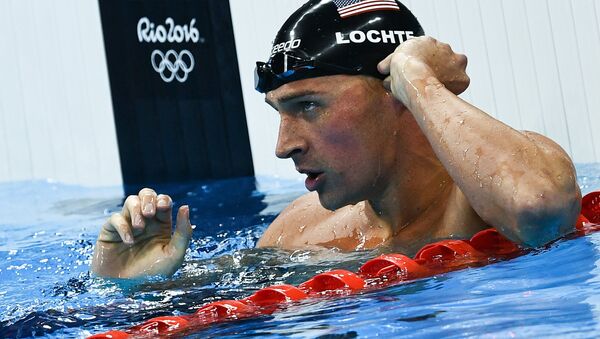 El nadador Ryan Lochte en JJOO 2016 - Sputnik Mundo