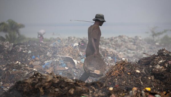 Un brote de cólera en Haití - Sputnik Mundo