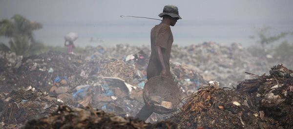 Un brote de cólera en Haití - Sputnik Mundo